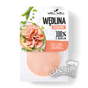 Wędlina roślinna łagodna 100g Well Well