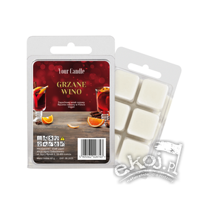 Wosk zapachowy sojowy GRZANE WINO (6x10g) 60g Your Candle