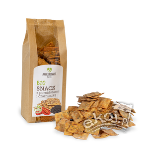 Bio Snack - słona przekąska z pomidorem i czarnuszką 100g Juchowo
