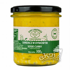 Sandacz w dyniowym sosie curry 300g Smolin Fish