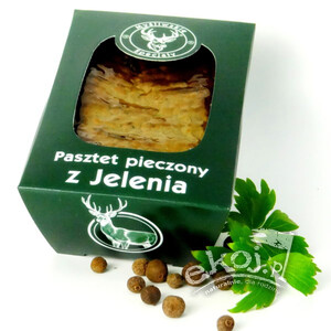 Pasztet pieczony z jelenia 160g Tradycyjne Jadło