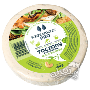Toczony z nerkowców ze szczypiorkiem 400g Wege Siostry