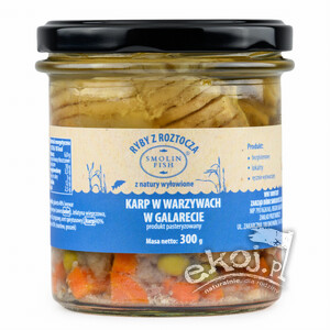 Karp w warzywach w galarecie 300g Smolin Fish