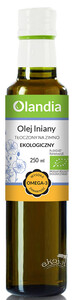 Olej lniany tłoczony na zimno BIO 250ml Olandia