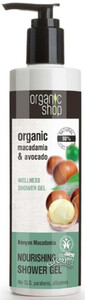 Żel pod prysznic odżywczy kenijskie orzechy macadamia 280ml Organic Shop