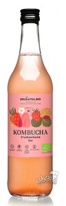 Kombucha truskawkowa BIO 500ml Delikatna (Zakwasownia)