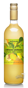 Zakwas jabłkowy z cytryną, imbirem i kurkumą BIO 700ml Delikatna (Zakwasownia)