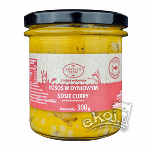 Łosoś w dyniowym sosie curry 300g Smolin Fish